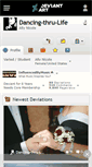 Mobile Screenshot of dancing-thru-life.deviantart.com
