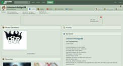 Desktop Screenshot of chinesewhitetiger88.deviantart.com