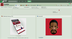 Desktop Screenshot of cordelier.deviantart.com