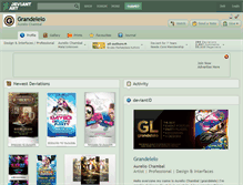 Tablet Screenshot of grandelelo.deviantart.com