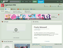 Tablet Screenshot of angelwhore-wild.deviantart.com