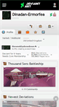 Mobile Screenshot of dinadan-ermorfea.deviantart.com
