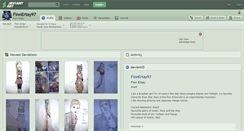 Desktop Screenshot of finnertay97.deviantart.com