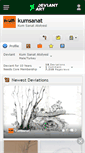 Mobile Screenshot of kumsanat.deviantart.com