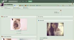 Desktop Screenshot of new-medicines.deviantart.com