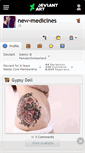 Mobile Screenshot of new-medicines.deviantart.com