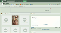 Desktop Screenshot of bulb-fiction.deviantart.com