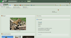Desktop Screenshot of fiona-b.deviantart.com