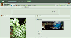 Desktop Screenshot of cosmono1.deviantart.com