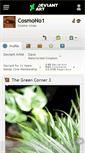 Mobile Screenshot of cosmono1.deviantart.com