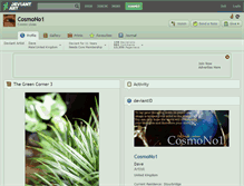 Tablet Screenshot of cosmono1.deviantart.com