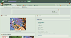 Desktop Screenshot of kyokoayame.deviantart.com