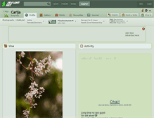 Tablet Screenshot of carija.deviantart.com