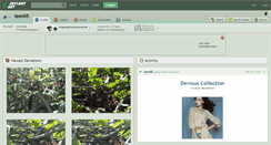 Desktop Screenshot of leonii5.deviantart.com