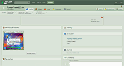 Desktop Screenshot of funnyfriend2010.deviantart.com