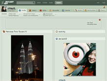 Tablet Screenshot of chiayil.deviantart.com