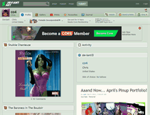 Tablet Screenshot of co4.deviantart.com