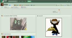 Desktop Screenshot of famma.deviantart.com