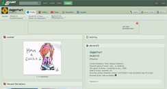 Desktop Screenshot of daggerhart.deviantart.com