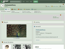 Tablet Screenshot of chelseaisapansy.deviantart.com