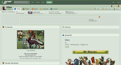 Desktop Screenshot of kilara.deviantart.com