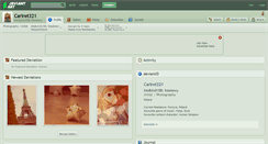 Desktop Screenshot of cariret321.deviantart.com