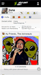 Mobile Screenshot of jluna.deviantart.com