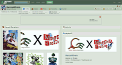 Desktop Screenshot of marcosarivera.deviantart.com