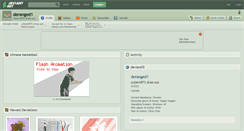 Desktop Screenshot of deranged1.deviantart.com