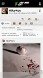Mobile Screenshot of mika-kun.deviantart.com