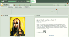Desktop Screenshot of morisan.deviantart.com