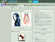 Tablet Screenshot of animexx-fanclub.deviantart.com