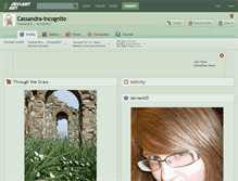 Tablet Screenshot of cassandra-incognito.deviantart.com