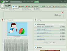 Tablet Screenshot of kexykarl.deviantart.com