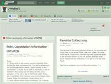 Tablet Screenshot of j-wolfe15.deviantart.com