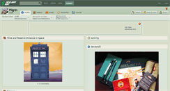 Desktop Screenshot of pilgrin.deviantart.com