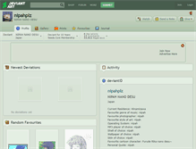 Tablet Screenshot of nipahplz.deviantart.com