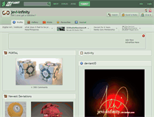 Tablet Screenshot of jevi-infinity.deviantart.com