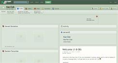 Desktop Screenshot of kaa-club.deviantart.com