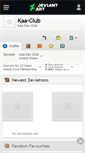 Mobile Screenshot of kaa-club.deviantart.com