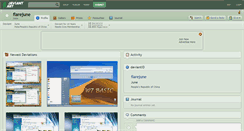 Desktop Screenshot of flarejune.deviantart.com