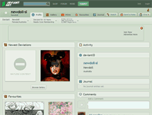 Tablet Screenshot of newdoll-sl.deviantart.com