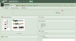 Desktop Screenshot of maxense.deviantart.com