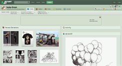 Desktop Screenshot of buka-limon.deviantart.com