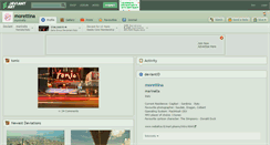 Desktop Screenshot of morettina.deviantart.com