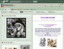 Tablet Screenshot of billreinhold.deviantart.com