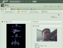 Tablet Screenshot of lipucd.deviantart.com