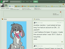 Tablet Screenshot of niik.deviantart.com