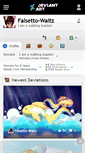 Mobile Screenshot of falsetto-waltz.deviantart.com