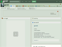 Tablet Screenshot of gavoid.deviantart.com